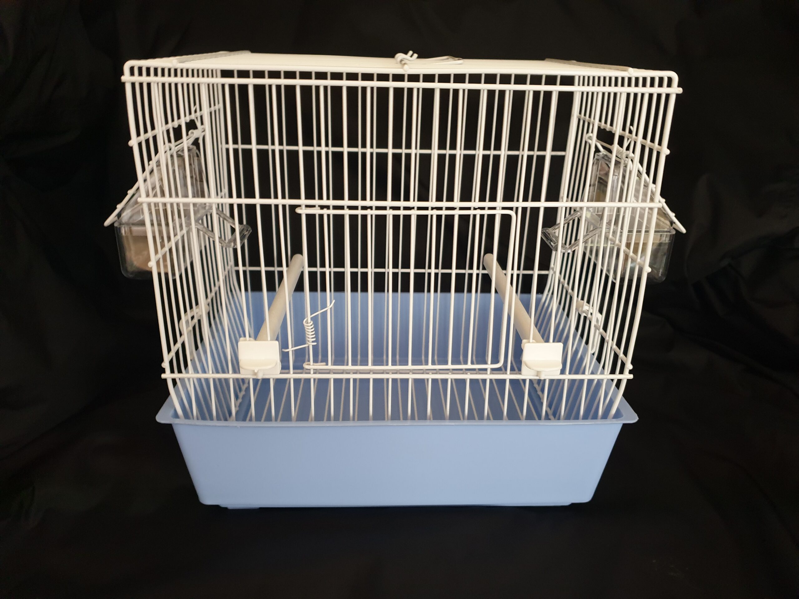 Canary, Finch, Mule EBC cage with blue bottom