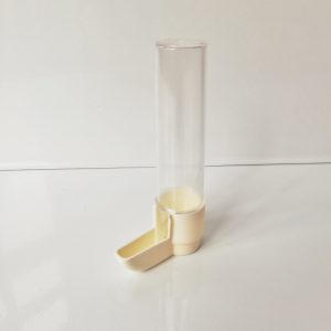 clear small medicine drinker for bird cage
