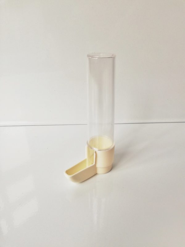 clear small medicine drinker for bird cage