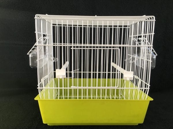 EBC white cage with green bottom