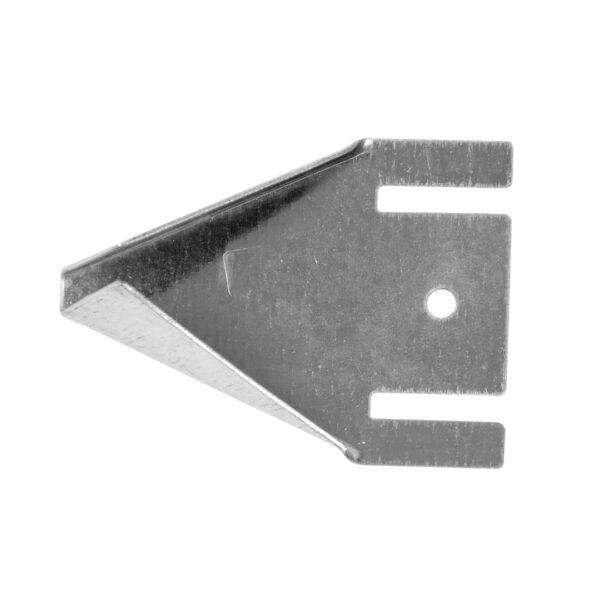 metal bracket with hole for fixing