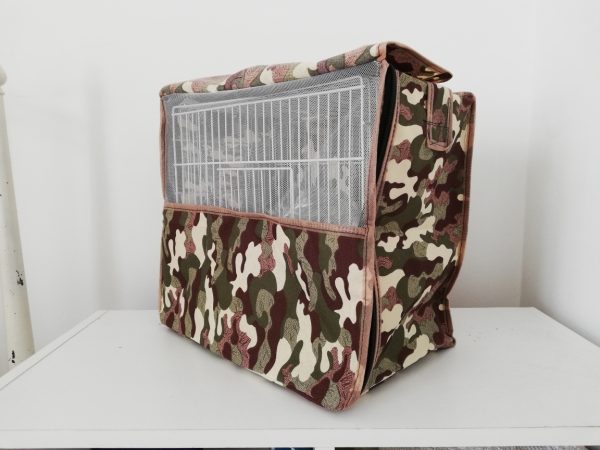 BROWN CAMO CAGE COVER