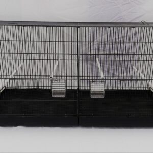 408-50b2 black wire cage with extra height