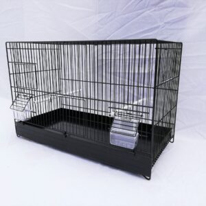 414-12 WIRE CAGE IN BLACK