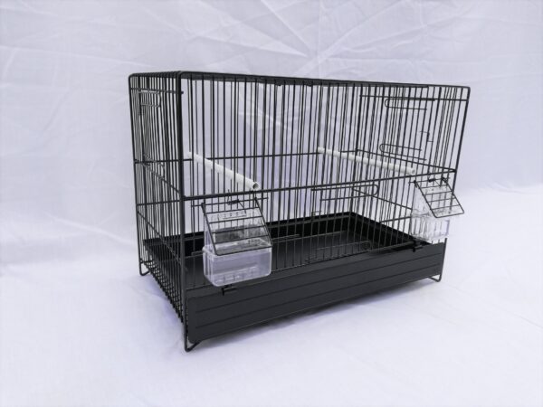 420-10 BLACK WIRE BIRD CAGE