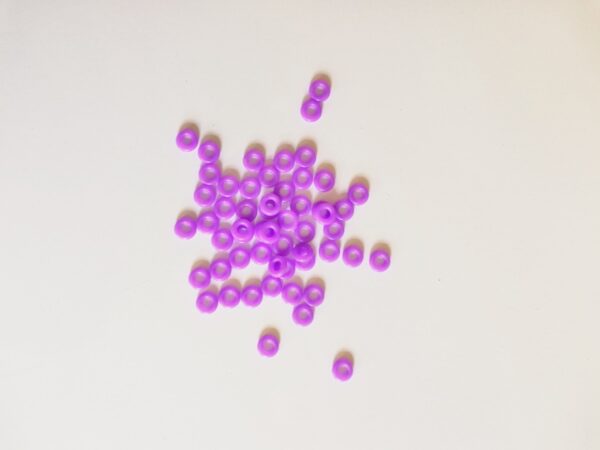 PURPLE PLASTIC RINGS