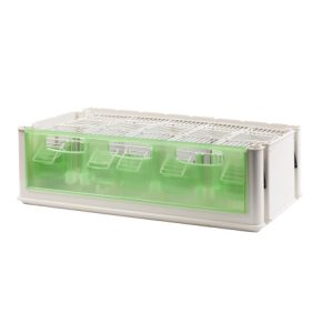 plastic transport cage for birds with 5 compartments